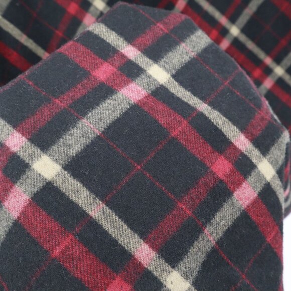 Tribal Wool Skirt Womens 12 Black School Girl Academia Preppy Twee Classic - Picture 8 of 14